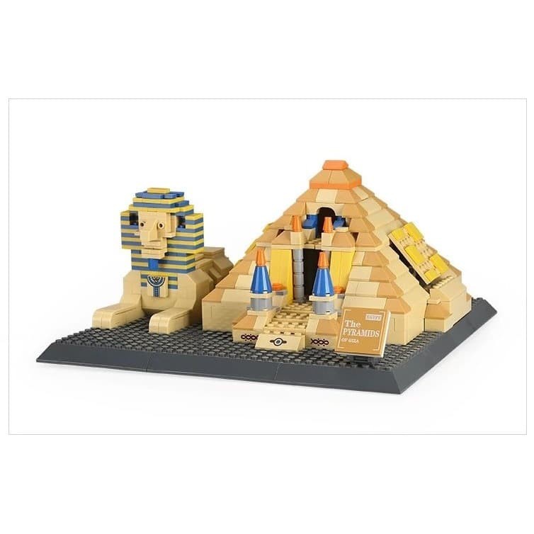 Jual Great Pyramids of Giza Egypt - Mainan Miniatur Bangunan Building ...
