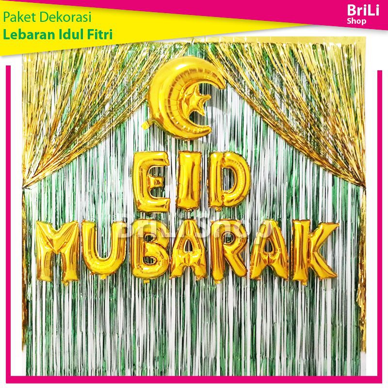 Paket Dekorasi Hiasan Lebaran Idul Fitri