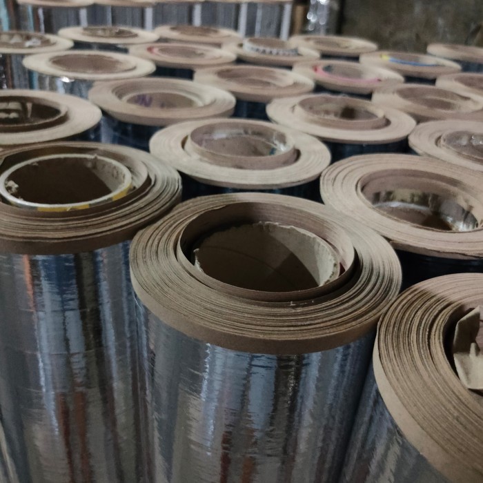 Jual Aluminium foil atap roll single benang atau single side ( satu ...