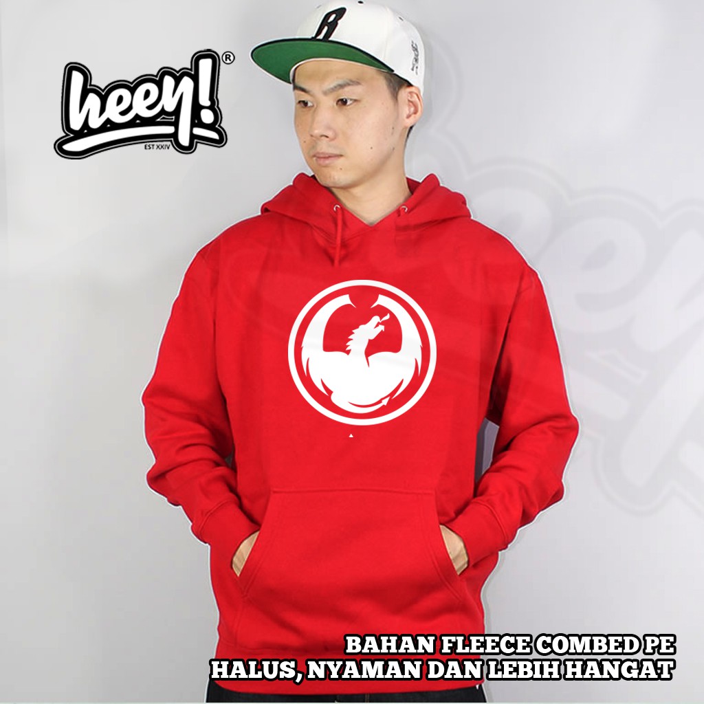 HOODIE DRAGON ALLIANCE READY BIG SIZE JUMBO 2XL 3XL 4XL