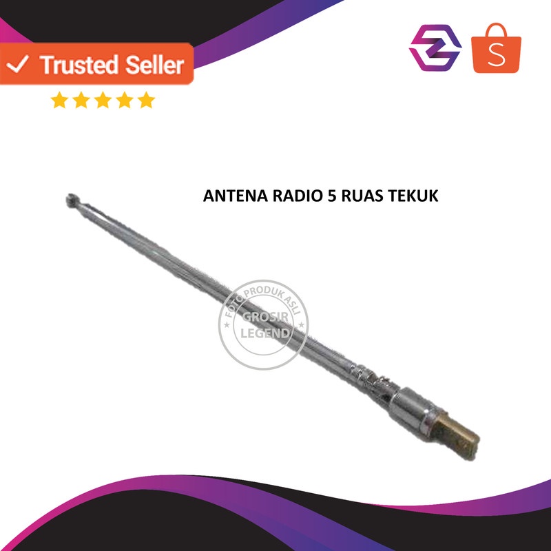 Jual Antena Radio FM / AM 5 stik stick besar panjang besi 80cm 80 cm - Kota  Depok - Dr Elektronik Depok