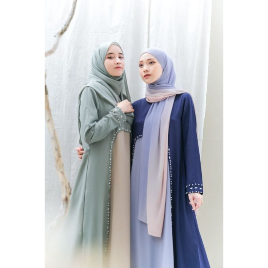 Jual KAZAMI STORE NURRA ABAYA BAHAN DIAMOND ITALIANO DIHIASI MUTIARA ...