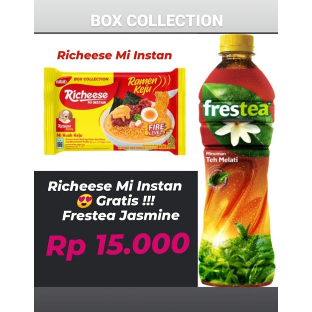 Jual Richeese Mie Instan Ramen Keju/ Richeese Mi Goreng keju pedas ...