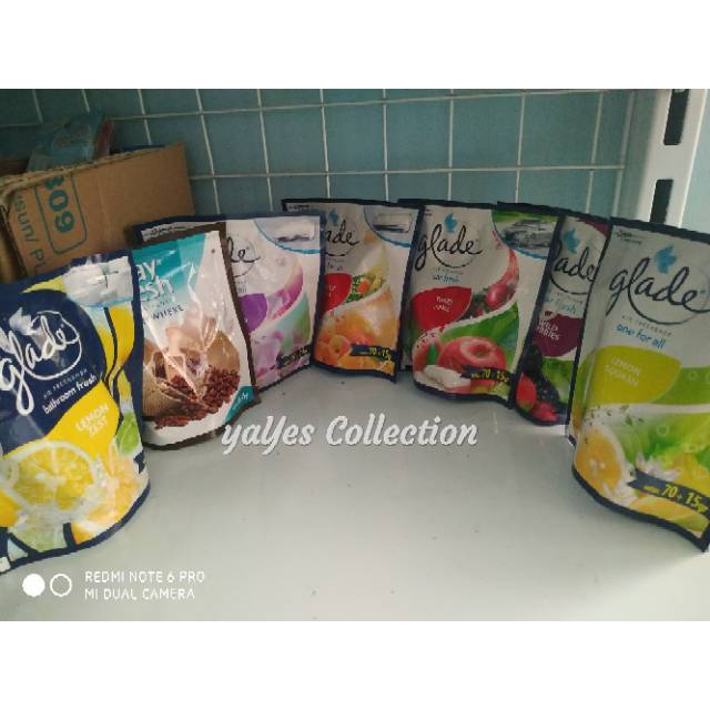 Jual Glade pengharum ruangan dan & mobil gantung aroma kopi lemon apel