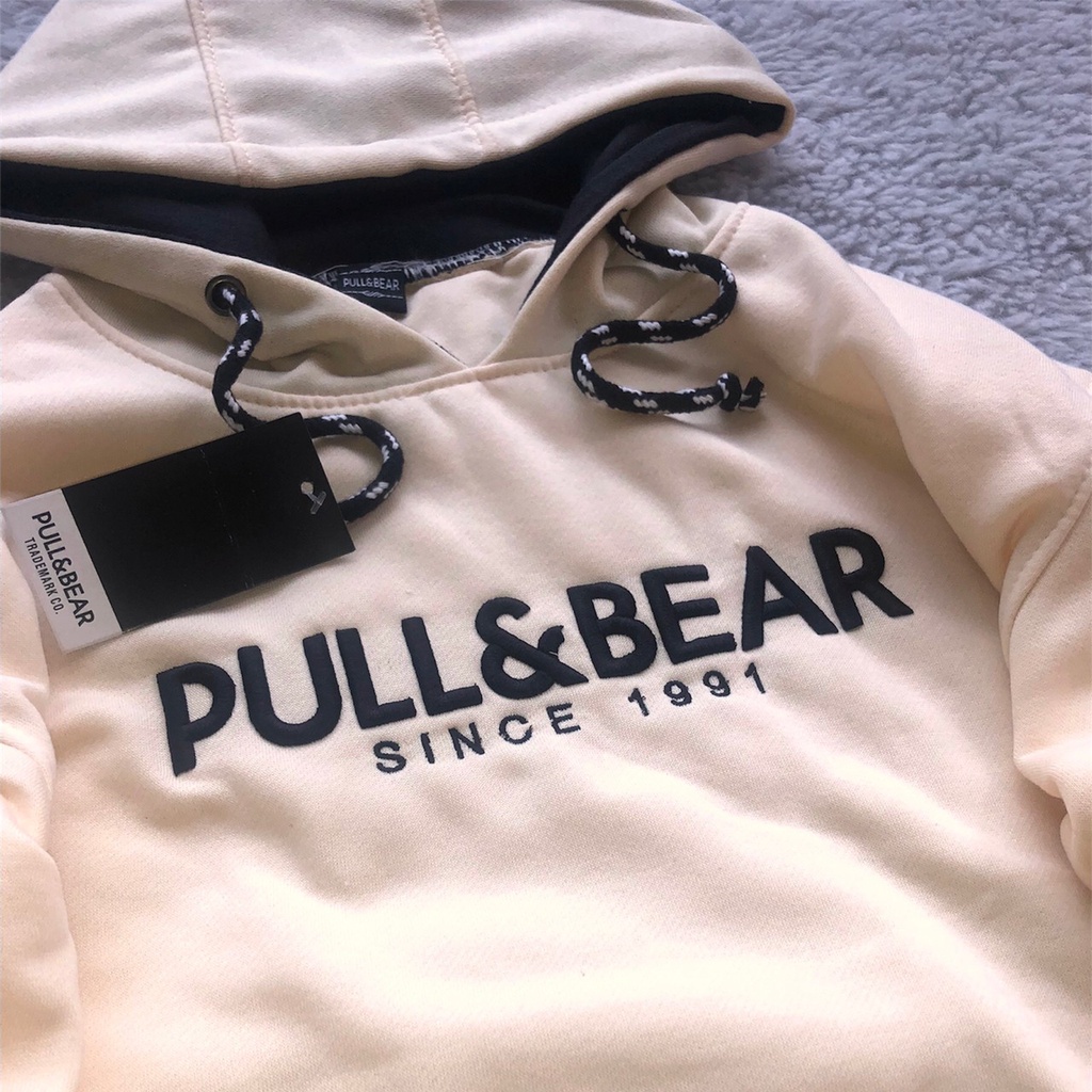 Jual FREE PAPER BAG Hoodie Pull Bear Emboss Jaket Sweater Pull And Bear Sablon Timbul Premium Quality Shopee Indonesia