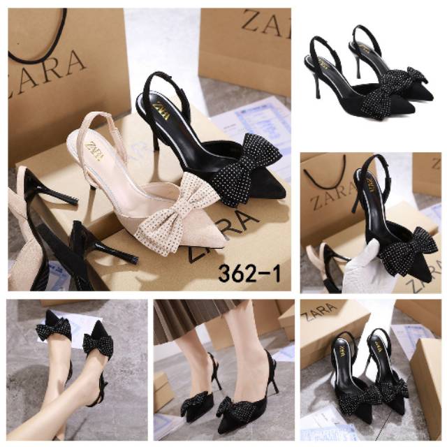 Sepatu heels store zara