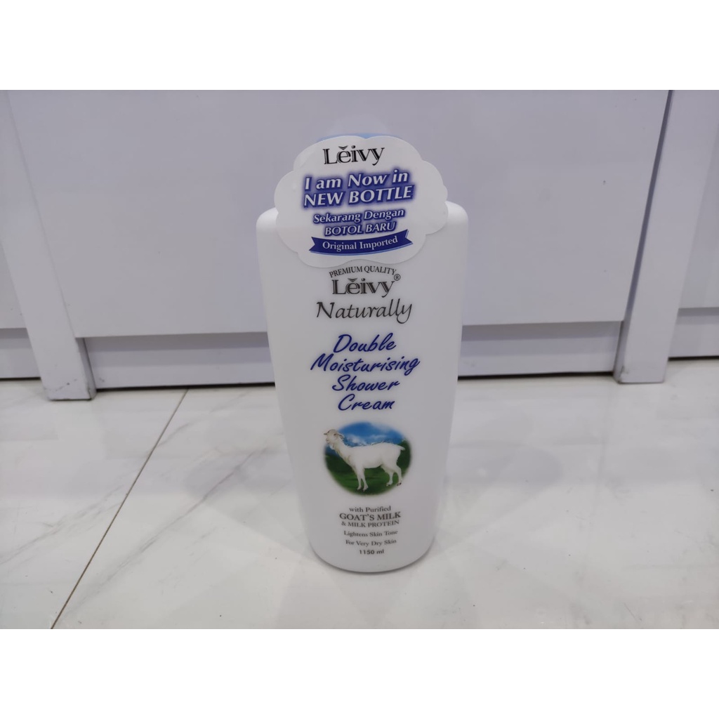 Jual Leivy Naturally Double Moisturising Shower Cream 1150ml Shopee