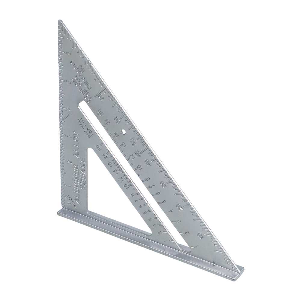 Jual Penggaris Siku Mistar Triangle Ruler Aluminium VK18 | Shopee Indonesia
