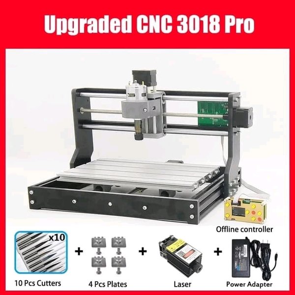 Jual Mesin CNC ROUTER 3018 pro cutting laser 2500mw mesin CNC PCB