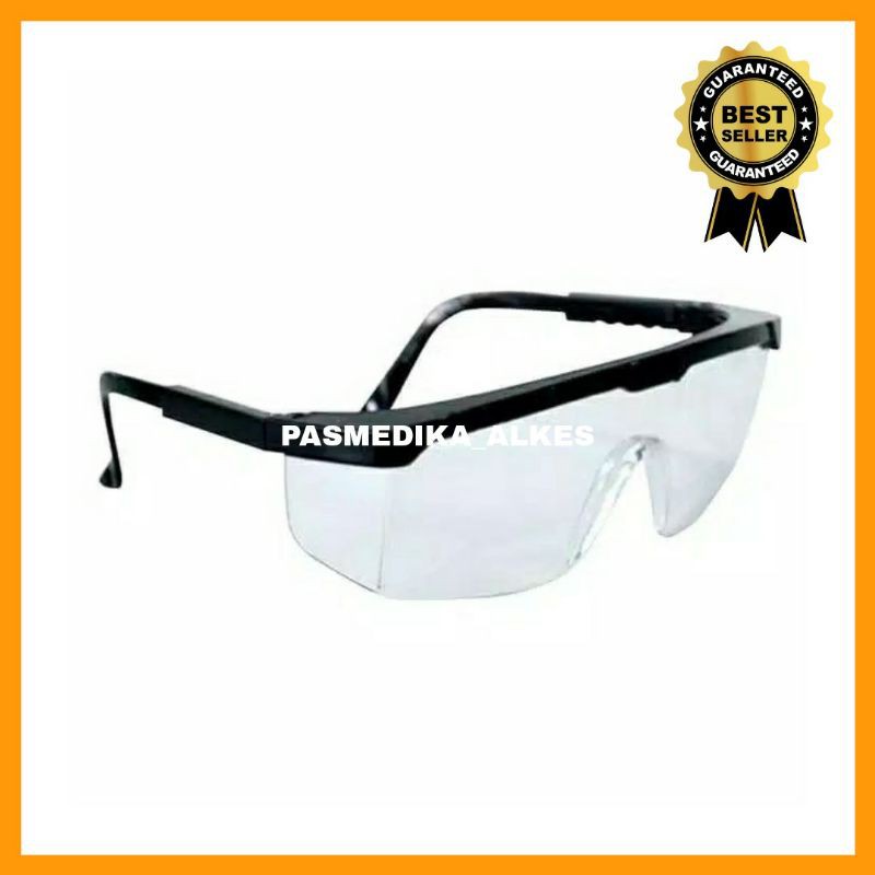 Jual Kacamata APD bening full pelindung diri | Shopee Indonesia