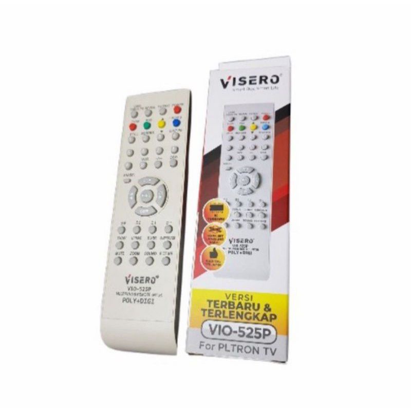 Jual REMOTE Remot Multi TV Tabung POLYTRON&DIGITECH VISERO VIO-525P ...