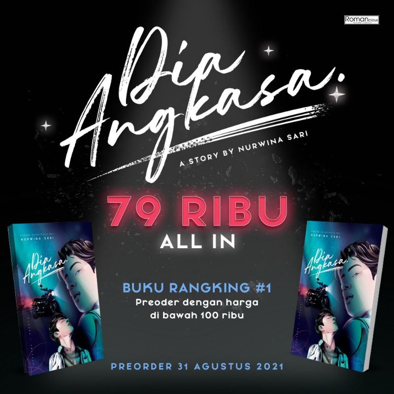 Jual Novel Dia Angkasa - Nurwina Sari - Loveable | Shopee Indonesia