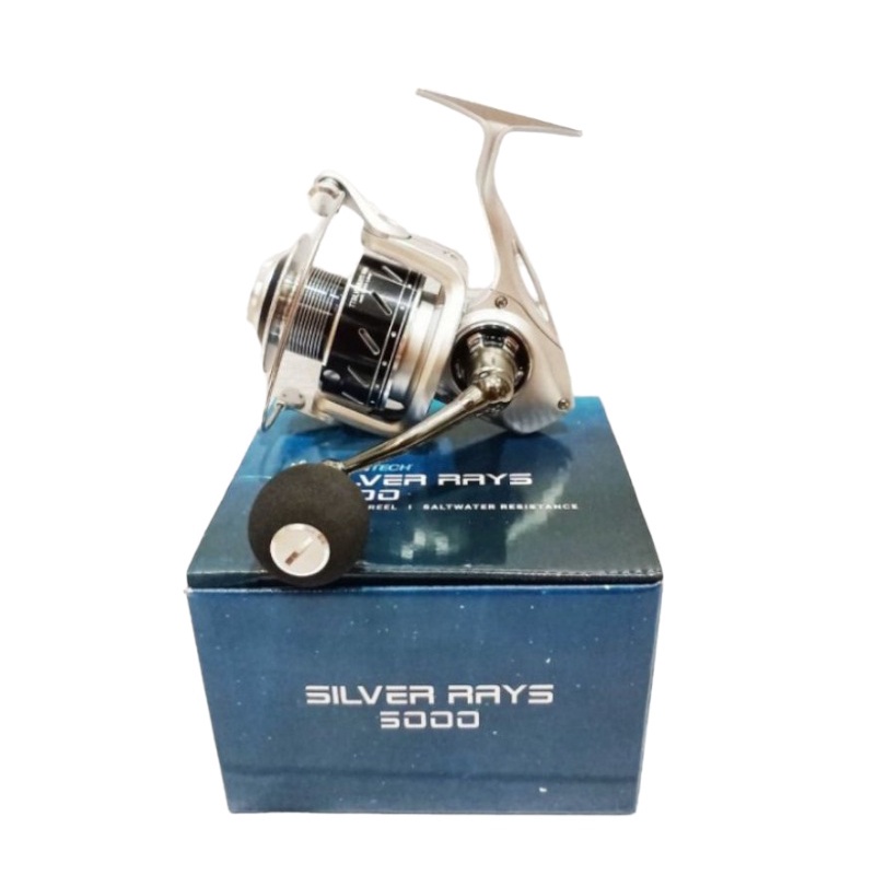 Jual Reel Tridentech Silver Rays 3500, 5000, 6000, 7000 Reel laut Reel ...