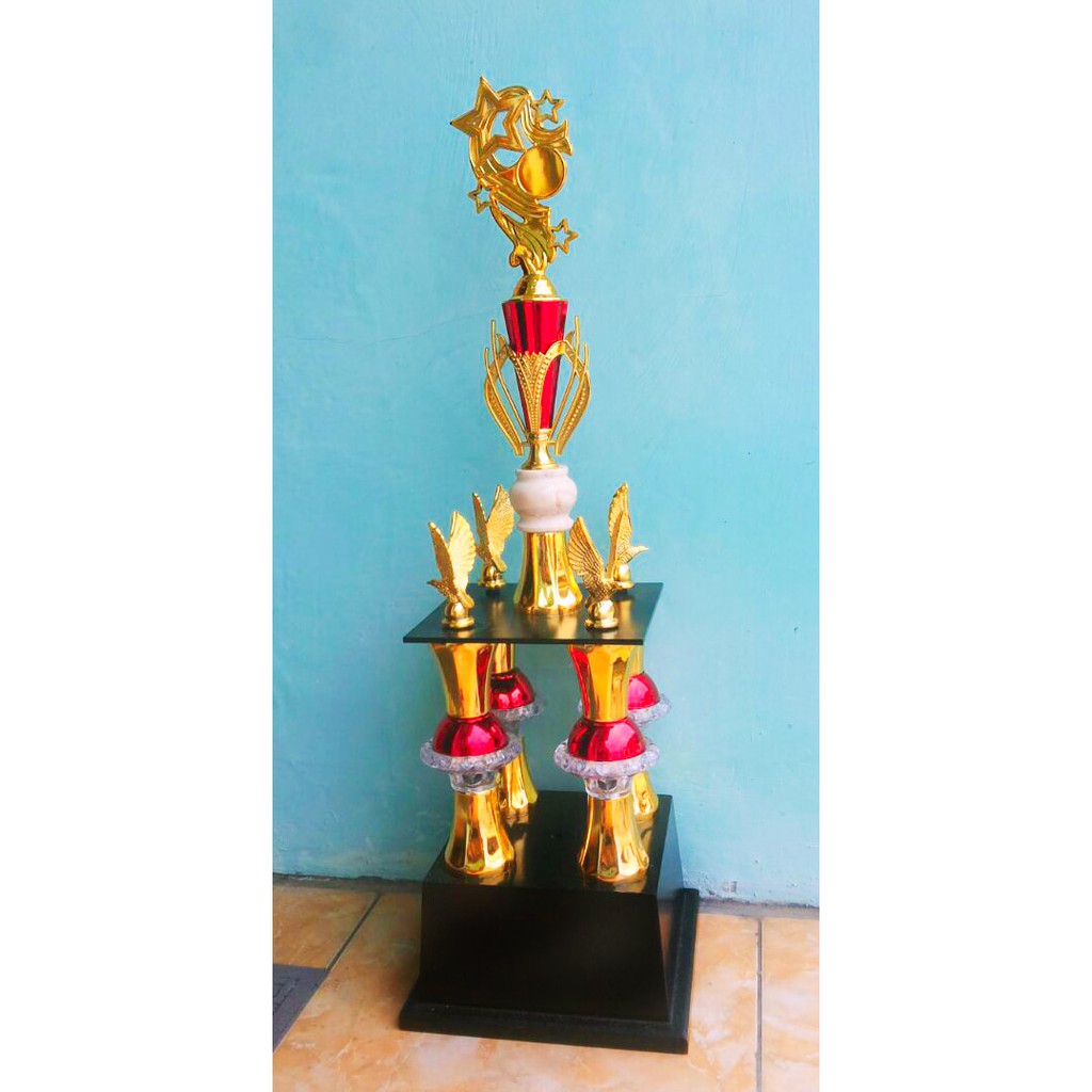 Jual Piala Trophy Kaki Perisai Kristal Marmer Shopee Indonesia