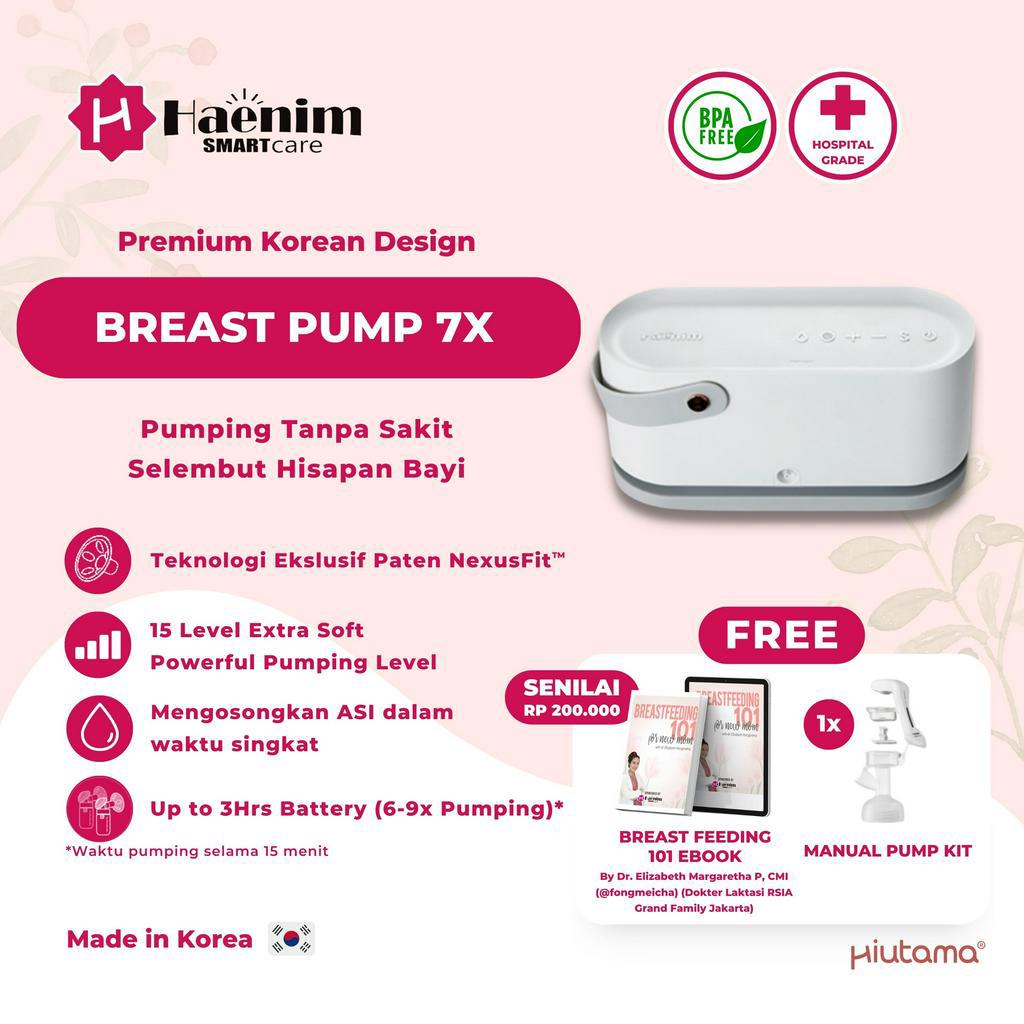 Jual Pompa Asi Elektrik Haenim Breast pump Electric 7X Anti Sakit