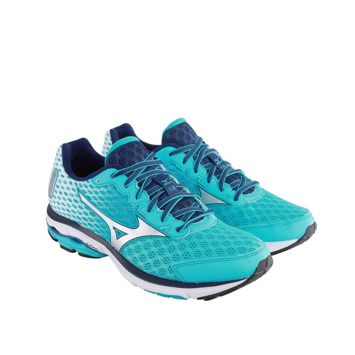 Mizuno wave rider store 18 blue atoll