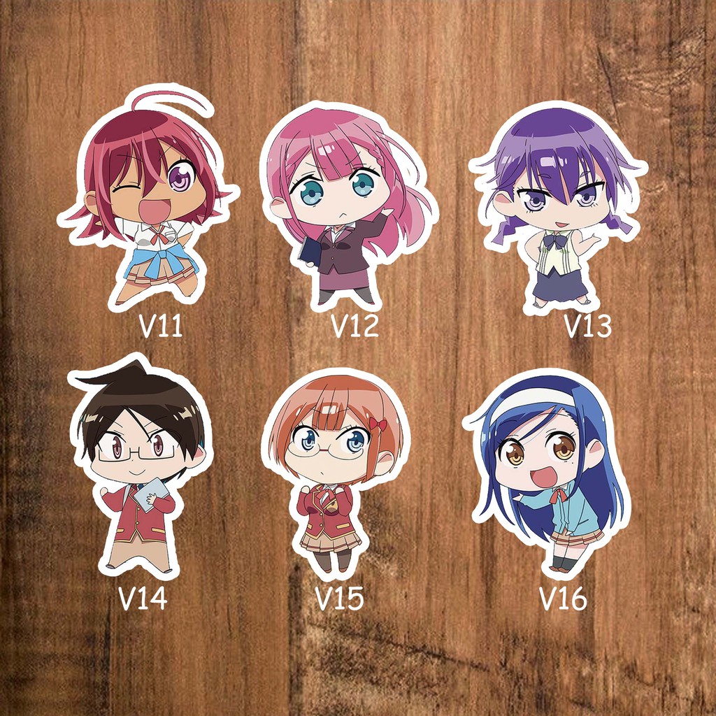 Fumino - We Never Learn / Bokutachi wa Benkyou ga Dekinai Sticker