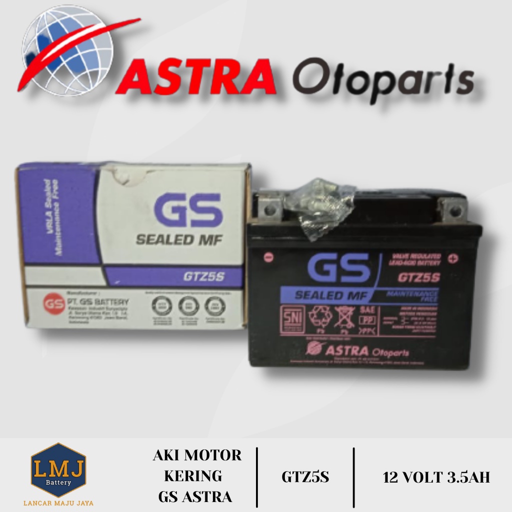 Jual Aki Kering Gs Astra Original 100% Asli Yuasa Toyo Yamaha | Shopee