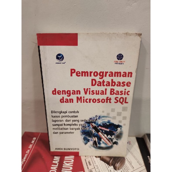 Jual Pemograman Database Dengan Visual Basic Dan Microsoft Sql Shopee Indonesia 0348