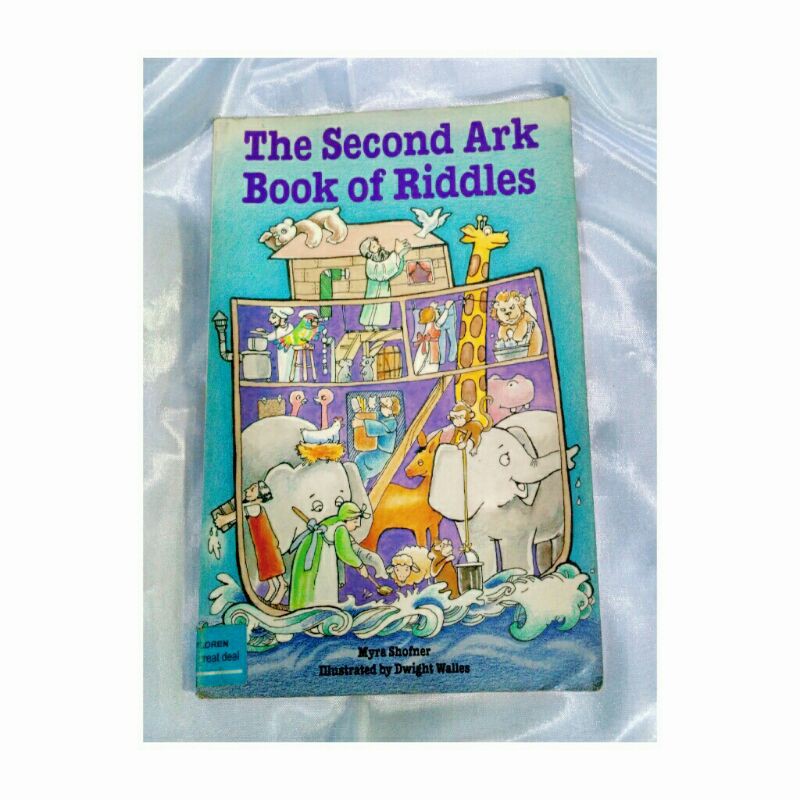 Jual BUKU ANAK -THE SECOND ARK BOOK OF RIDDLES - ENGLISH VERSION ...