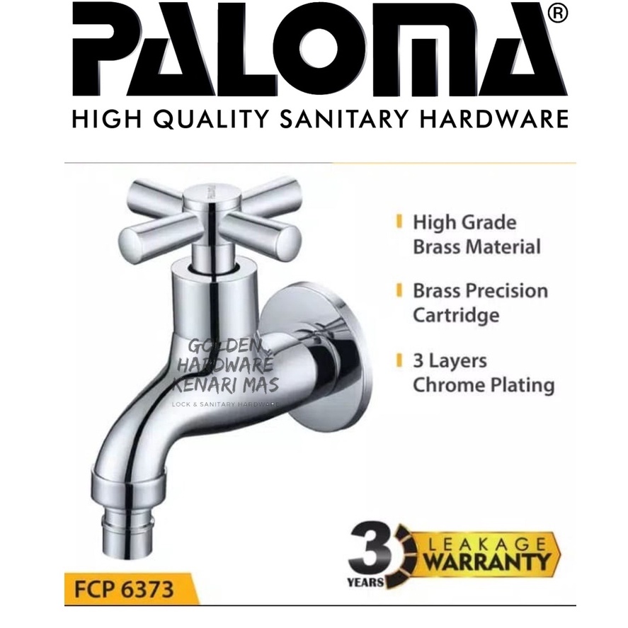 Jual PALOMA FCP 6373 Kran Air Untuk Selang Taman Tembok Baling Baling ...