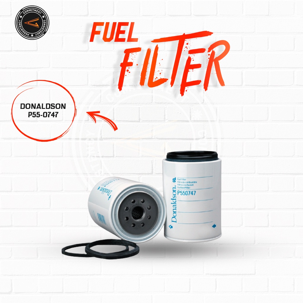 Jual Donaldson Fuel Filter P55-0747/ P550747 / Solar Filter Oli ...