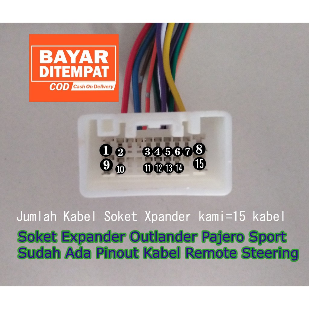 Jual Kabel Pnp Head Unit Soket Xpander Mitsubishi Expander New Pajero