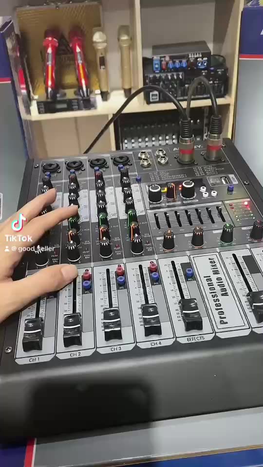 Jual Mixer Ashley 404i 404I Original 4 channel 99dsp Soundcard ...