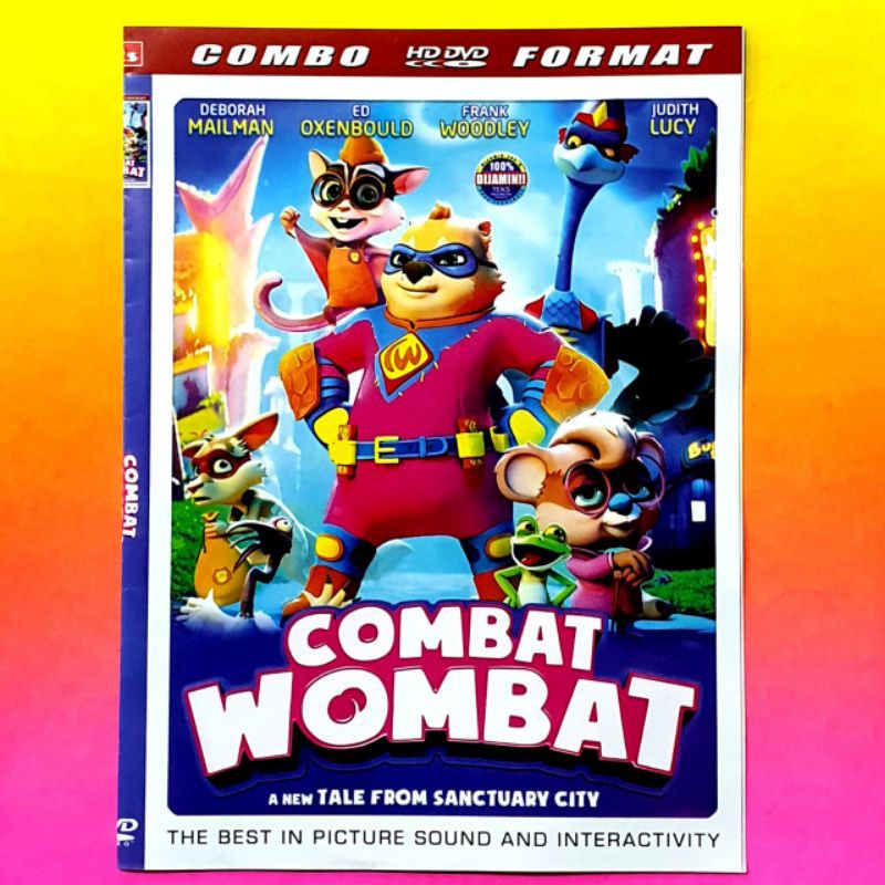 Jual Film Animasi Super Hero Kucing Combat Wombat Full HD Hiburan Anak ...