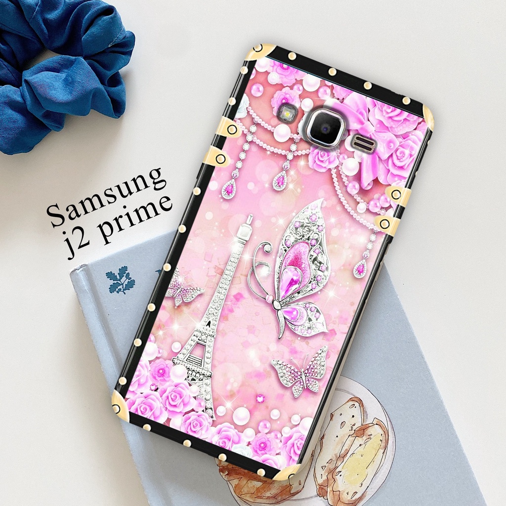 Cahaya_idn Case Samsung J2 Prime Fashion Case Paris Hardcase Softcase  Casing Cover Pelindung Hp - Main Image