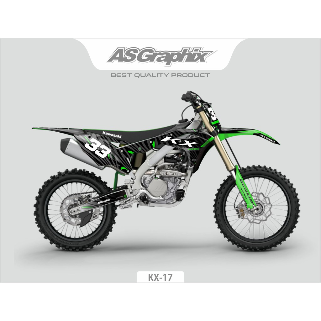 Jual Sticker Decal Kawasaki KX 250 Premium | Shopee Indonesia
