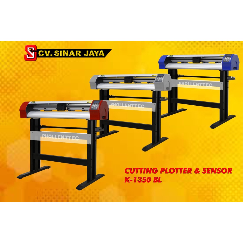Jual MESIN CUTTING STICKER PLOTTER DAN SENSOR K1350 BL Shopee Indonesia