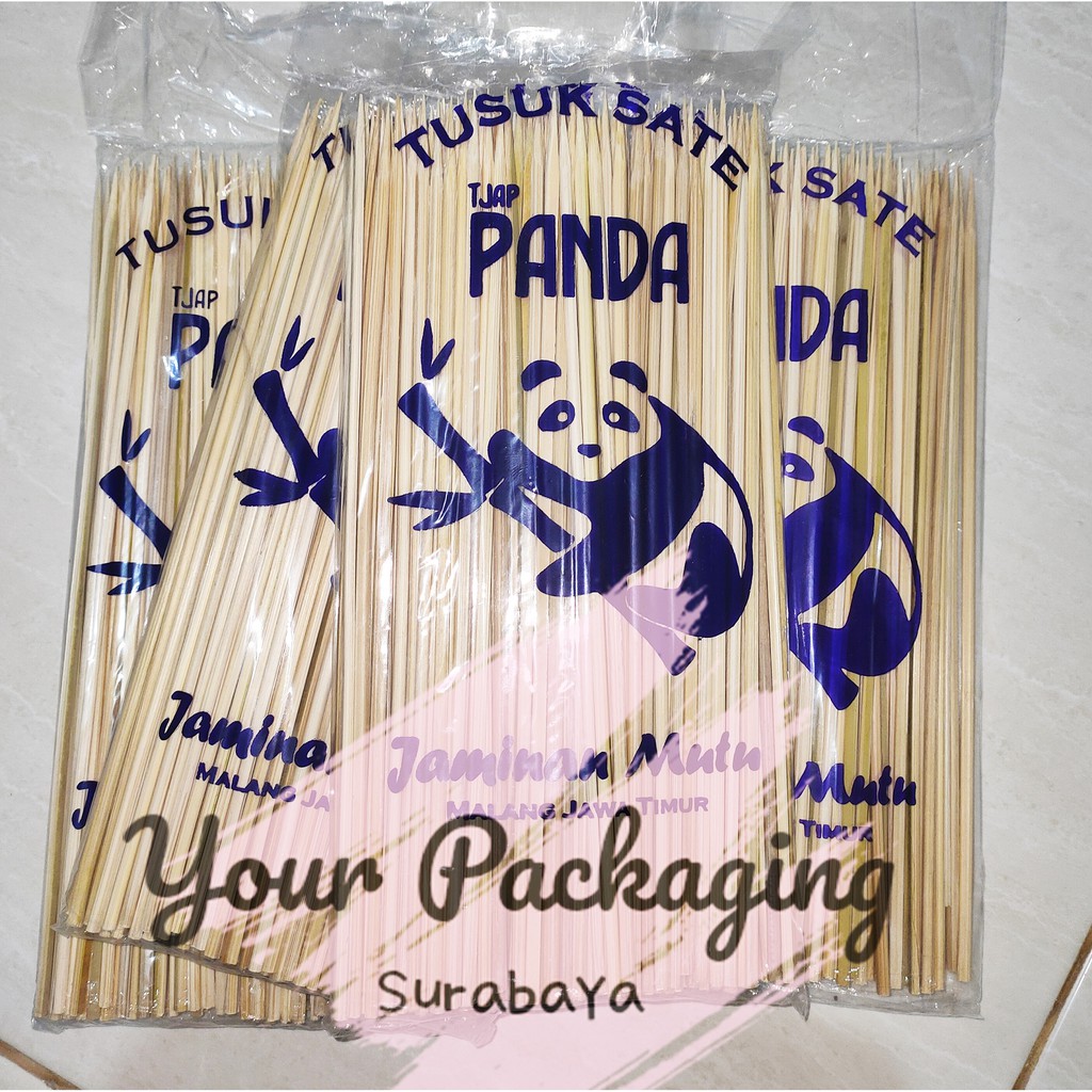 Jual Tusuk Sate Bambu Cap Panda Shopee Indonesia