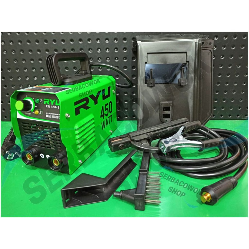 Jual Ryu Mesin Las Listrik 450 Watt Inverter Welding Travo Igbt Rii 120 2 Termurah Berkualitas 2688