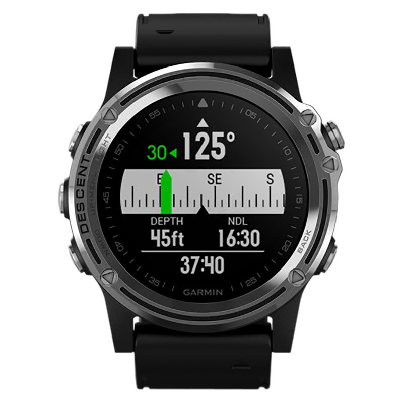Jual Jam Tangan Unisex Garmin Descent Mk1 0100176030 Smartwatch Digital Dial Black Silicone