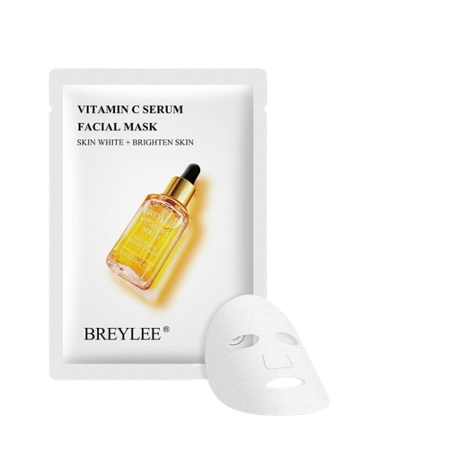 Jual BREYLEE VITAMIN C SERUM FACIAL MASK SKIN WHITE+BRIGHTEN SKIN 25ml