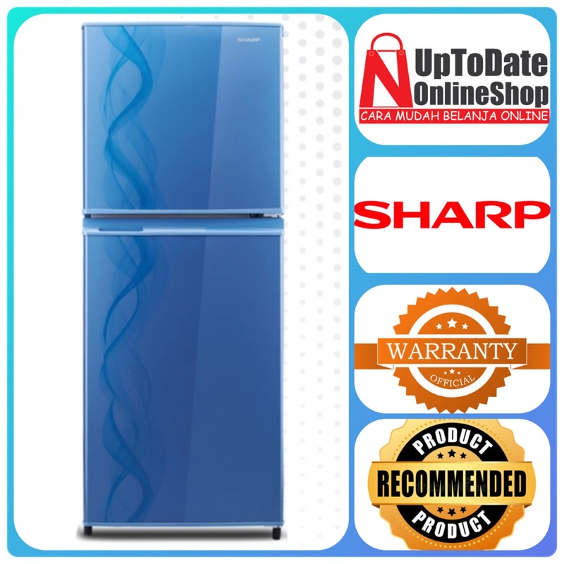 Jual KULKAS 2 PINTU SHARP SJ-237ND SJ237ND SJ 237ND LOW WATT FAST ...