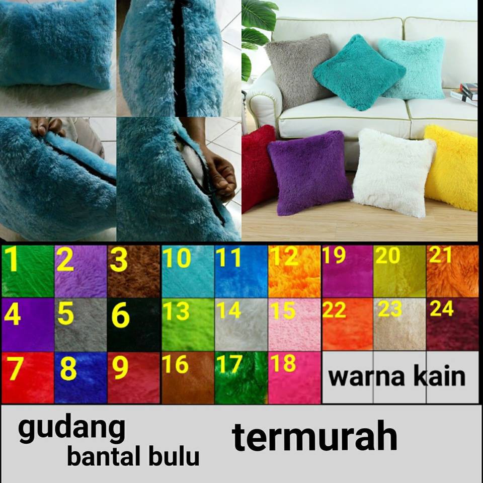 Jual bantal bulu rasfur ukuran 40x40 | Shopee Indonesia