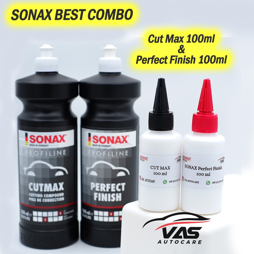 Sonax CutMax, Cut & Finish, Perfect Finish Kit 