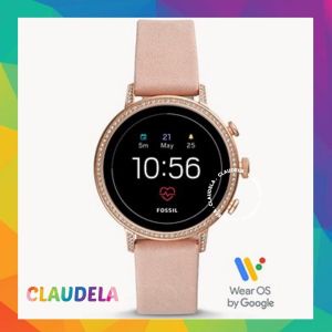 Jual FOSSIL Gen 4 Women Smartwatch Venture HR in Blush Leather FTW6015 Sealed Box Shopee Indonesia