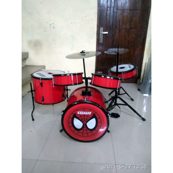 Jual Drum Mini Full Set Variatif Motif Hihet Nama Shopee Indonesia