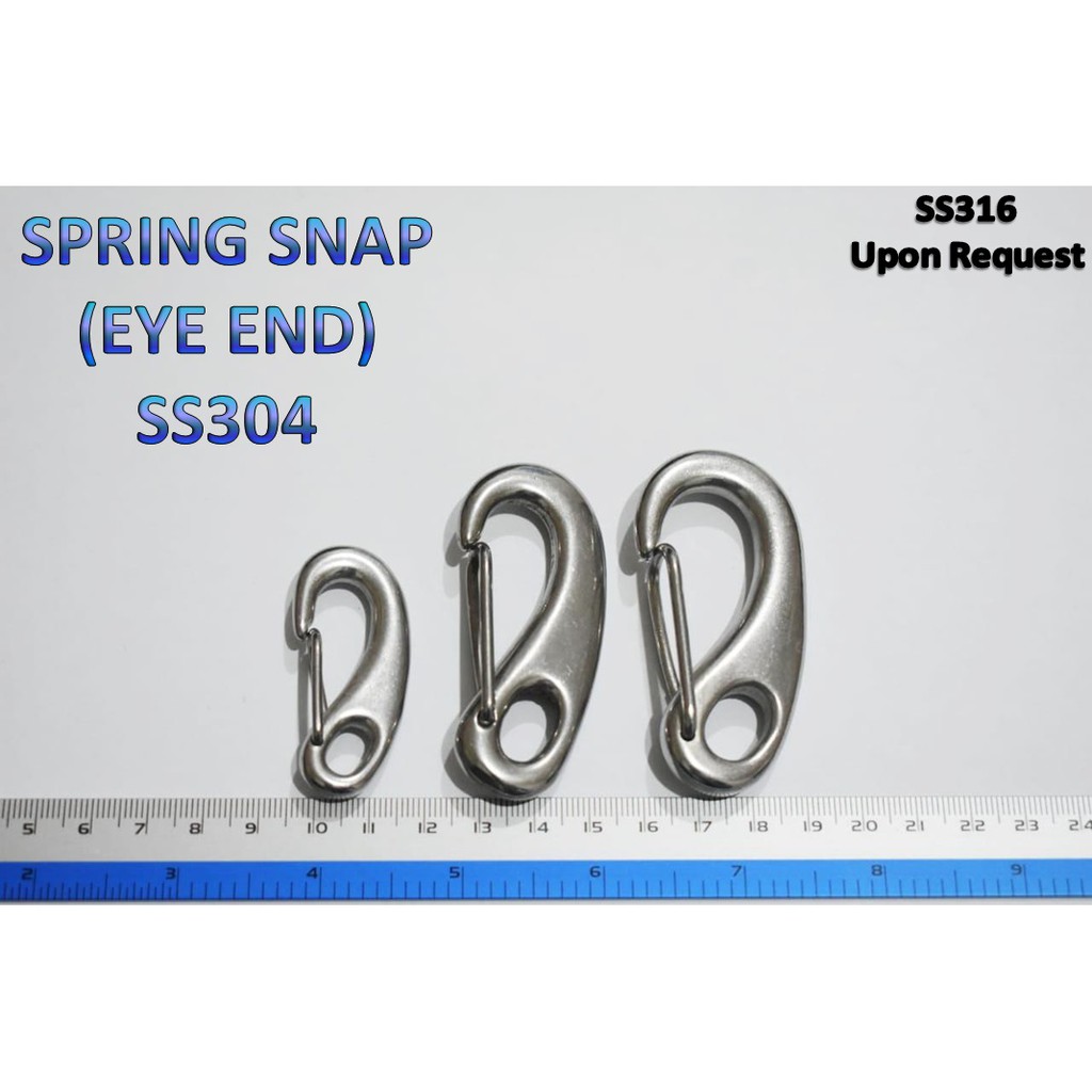 Jual SPRING SNAP (EYE END) SS304 11MM | Shopee Indonesia