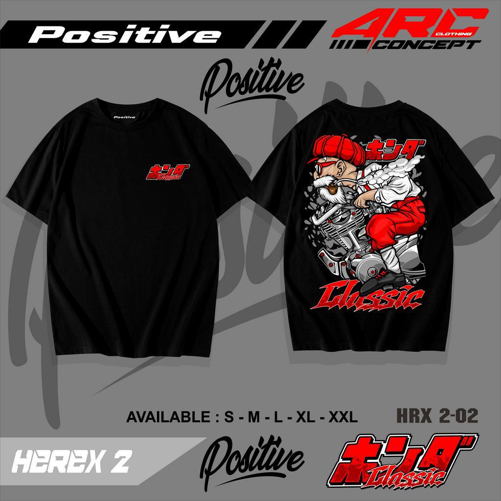 Jual Kaos Honda Gank Mesin Herex Cb Gl Mp Tiger Baju Positive Motor