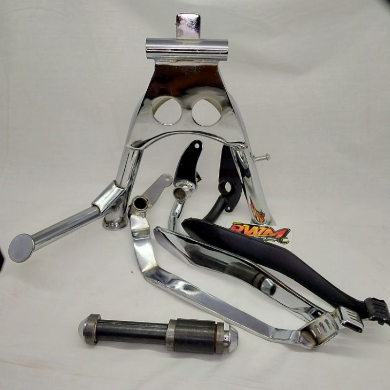 Jual Jakgrak Jagang Jagrak Tengah Scorpio Tebel Crum Set Pedal Rem