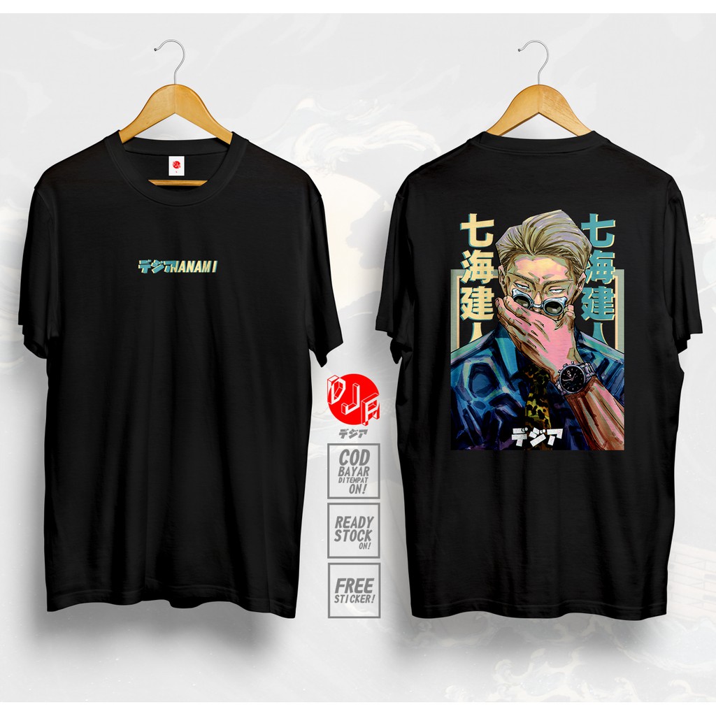 Jual Kaos Nanami Kento Jujutsu Kaisen Baju Jepang Anime Manga T Shirt Dja Cloth Shopee Indonesia 8437