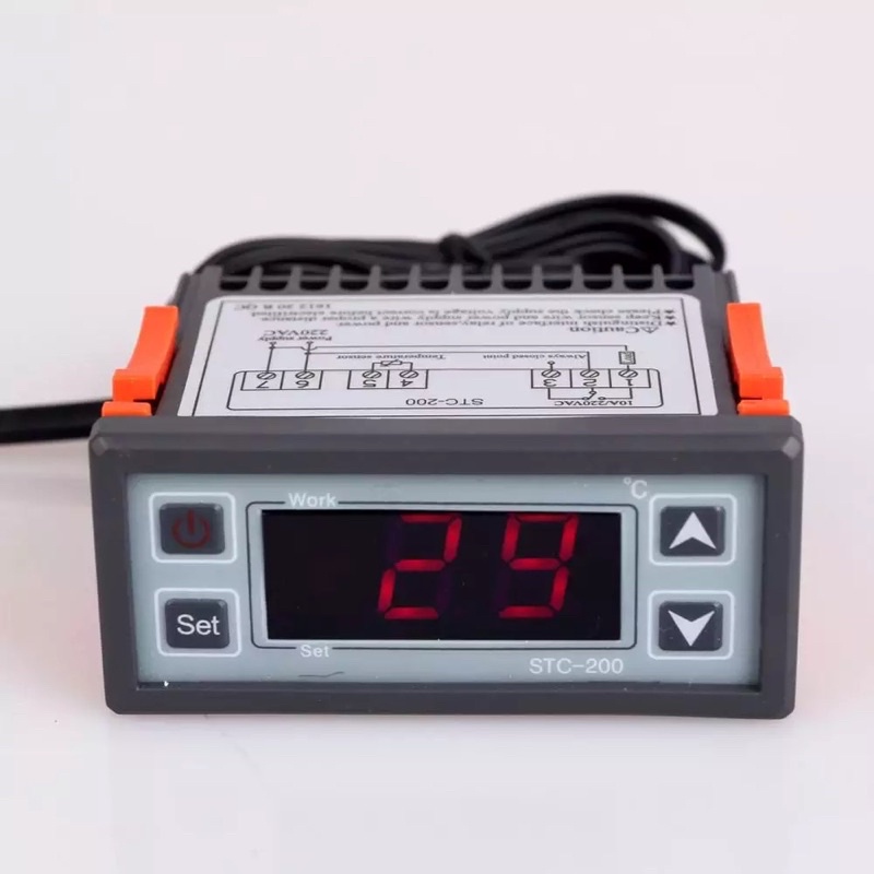 Jual STC200 Temperature Controller Thermostat Thermometer Control ...