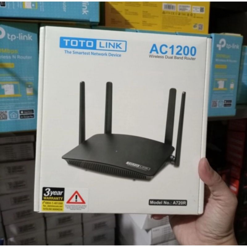 Jual Totolink A720R AC1200 wireless dual band router | Shopee Indonesia