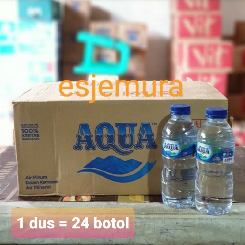 Jual Aqua 330 Ml Per Dus Isi 24 Botol Air Mineral Shopee Indonesia 7274