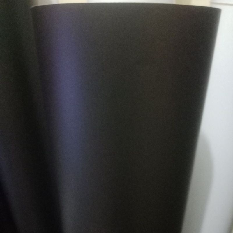 Jual stiker/scotlet hitam doff dan PREMIUM Hitam doff lebar 152cm ...