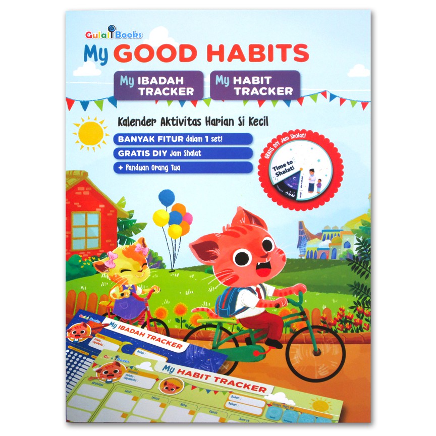 Jual My Good Habits - Kalender Aktivitas Harian Si Kecil (With DIY Jam ...